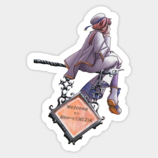 Aria Akari Sticker